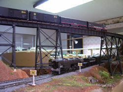 Chuck Harmon's San Joaquin Central HO layout